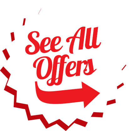 An star-shaped icon, with "See all offers" written in the middle.
